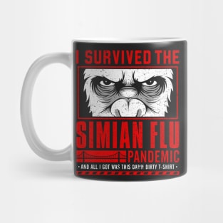 I Survived the Simian Flu Mug